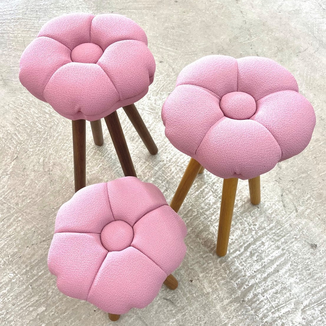 monaca stool (モナカスツール) sakura